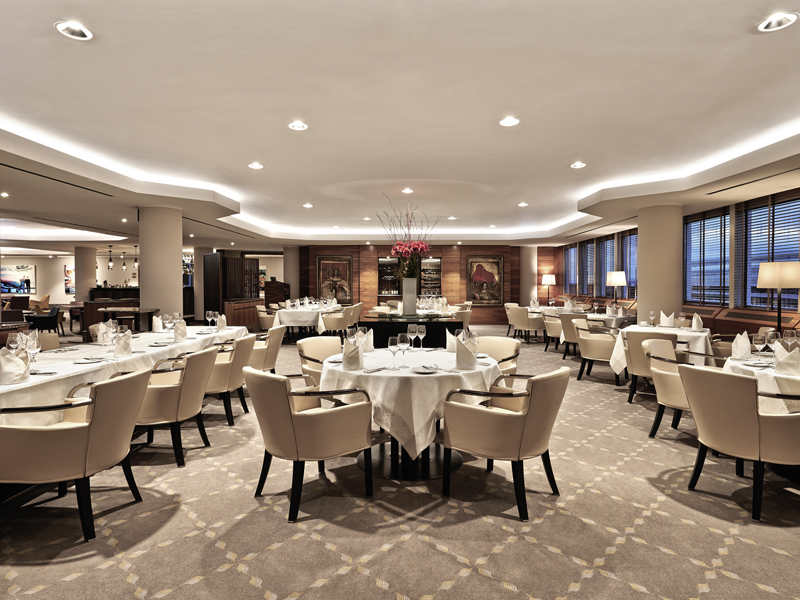 Restaurant & Veranstaltungsräume des Airportclub Frankfurt